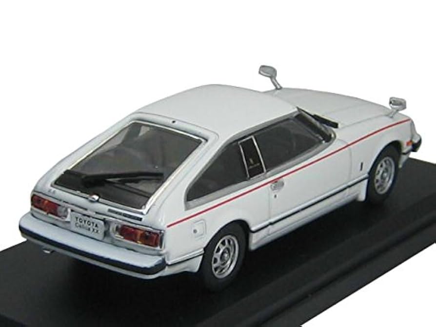 中古カー模型　トヨタ セリカXX (1978) ホワイト 1/43 Amazon | トヨタ セリカ ダブルエックス Toyota Celica XX (1978